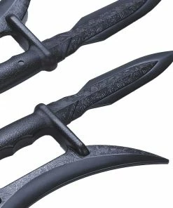 Playwell Black Polypropylene Full Contact Wushu Twin Hooks