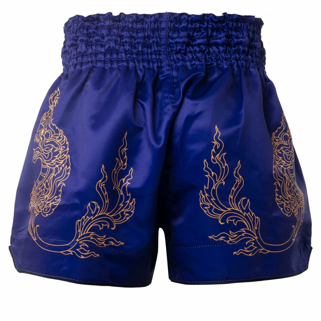 Playwell Kickboxing & Muay Thai Shorts Tatami NakMuay Muay Thai Shorts - Blue 2 Playwell Kickboxing & Muay Thai Shorts Tatami NakMuay Muay Thai Shorts - Blue