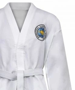 Playwell Elite Ultra Light ITF Taekwondo Master Fighter Suit ITF And Taekwondo Poomes Uniforms