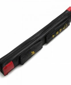 Playwell Double Universal Nylon Sword Case -Black / Red Kanji