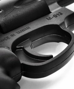 Playwell Realistic TP Rubber Black Revolver Barrel Gun - NEW - M013