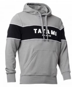 Playwell Tatami Mens Fraction Charcoal Hoodie Tatami Fightwear
