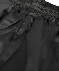 Playwell Wushu Black Silk Trousers Wu Shu Uniforms And Suits