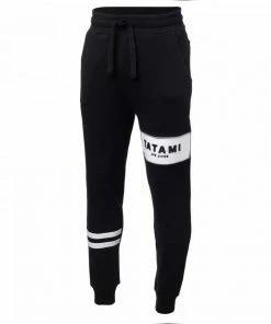 Playwell Tatami Mens Fraction Black Joggers Tatami Fightwear