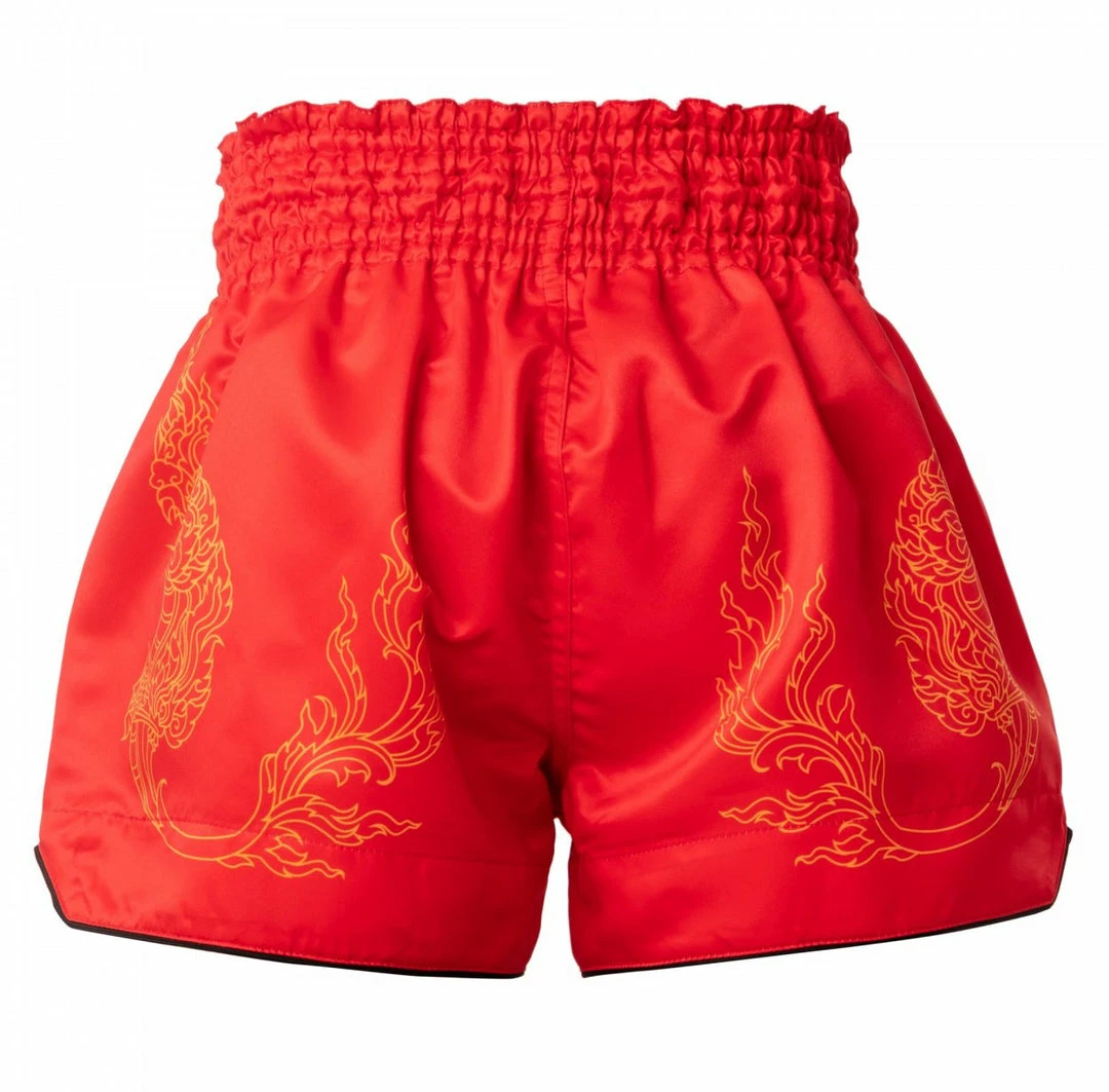 Playwell Kickboxing & Muay Thai Shorts Tatami NakMuay Muay Thai Shorts - Red 4 Playwell Kickboxing & Muay Thai Shorts Tatami NakMuay Muay Thai Shorts - Red