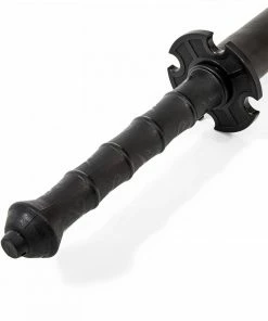 Playwell Rubber/Foam/Plastic Weapons Black Polypropylene Full Contact Foam Padded Chanbara Sword 27"