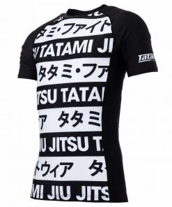 Playwell Tatami Fightwear Tatami Mens Banned Short Sleeve Rash Guard