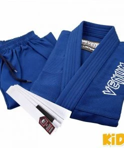 Playwell Venum Kids Contender Jiu Jitsu Gi - Blue Jiu Jitsu Gi Uniforms And Equipment