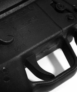 Playwell Rubber Replica Guns Realistic TP Rubber Sub Machine Training Gun : Black ( E432) 27"