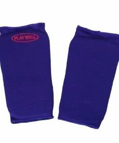 Playwell Elasticated Shin Guard: Coloured