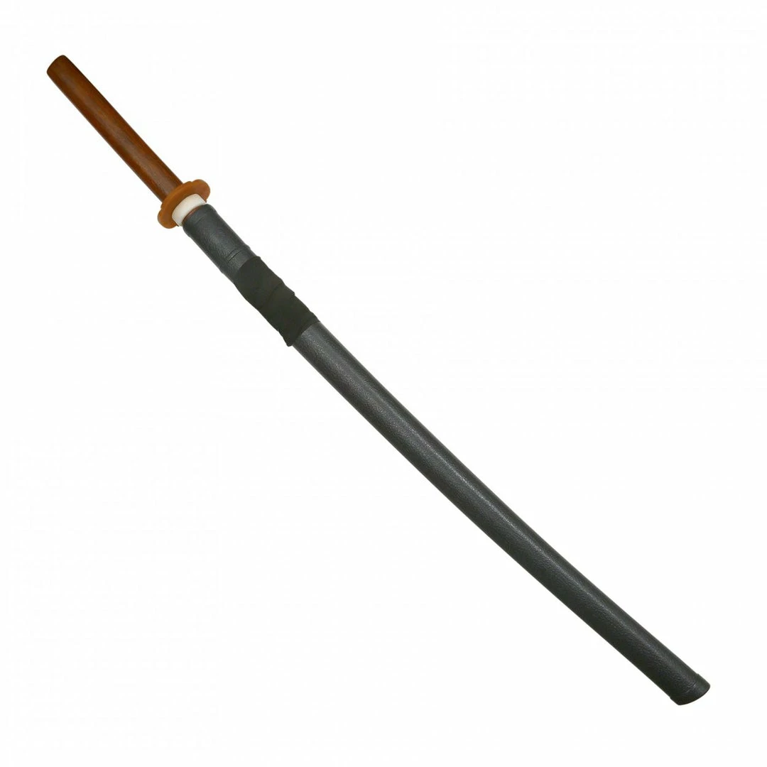 Playwell Wooden Red Oak Bokken With Plastic Scabbard 3 Playwell Wooden Red Oak Bokken With Plastic Scabbard
