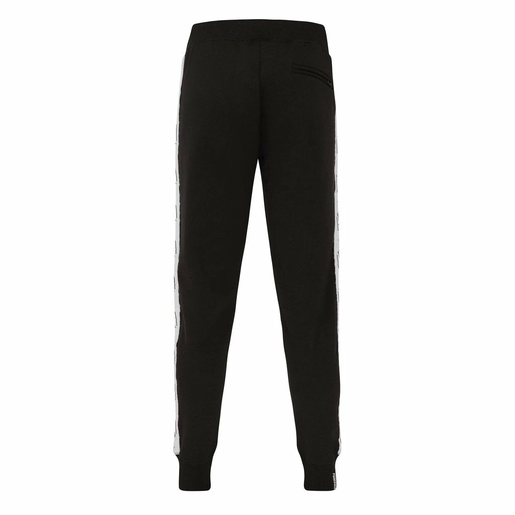 Playwell Tatami Autograph Black Cotton Tracksuit Bottoms 4 Playwell Tatami Autograph Black Cotton Tracksuit Bottoms
