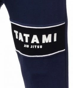 Playwell Tatami Mens Fraction Navy Joggers