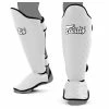 Playwell Fairtex SP5 Muay Thai Shin Pads - White Shin Protection
