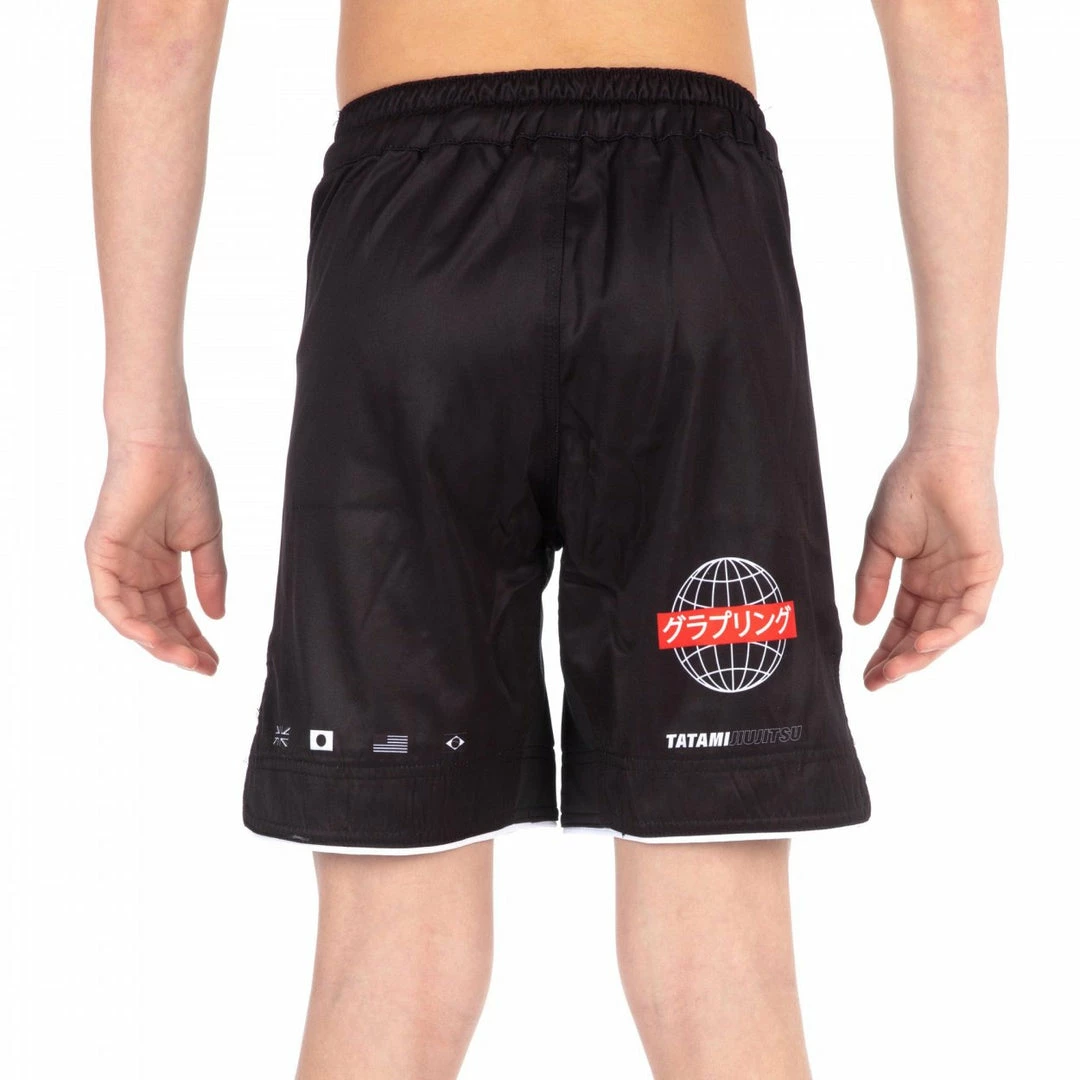 Playwell Tatami Kids Global No Gi Fight Shorts Tatami Fightwear 4 Playwell Tatami Kids Global No Gi Fight Shorts Tatami Fightwear