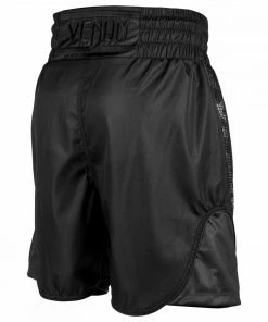 Playwell Boxing Gowns, Shorts And Vests Venum Elite Pro Boxing Shorts - Black