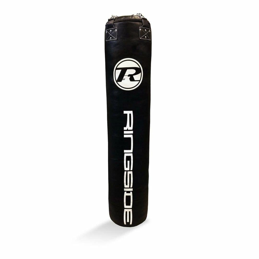 Playwell Punching Bags Ringside Boxing Synthetic Leather 6FT Black Punch Bag - 55kg 1 Playwell Punching Bags Ringside Boxing Synthetic Leather 6FT Black Punch Bag - 55kg