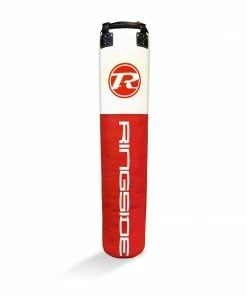 Playwell Punching Bags Ringside Boxing Synthetic 6ft Red/White Punch Bag - 55kg