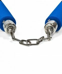 Playwell Foam Nunchaku With Metal B/Bearing Half Blue/ Half Black 5 Playwell Foam Nunchaku With Metal B/Bearing Half Blue/ Half Black