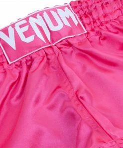 Playwell Venum Classic Muay Thai Shorts Pink 6 Playwell Venum Classic Muay Thai Shorts Pink
