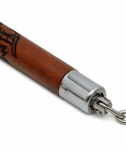 Playwell Deluxe Carved Dragon Nunchaku Chain - Red Oak Nunchucks 5 Playwell Deluxe Carved Dragon Nunchaku Chain - Red Oak Nunchucks