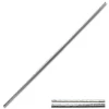 Playwell Chrome Competition Silver Prism Lotus Wood Bo Staff - 72"