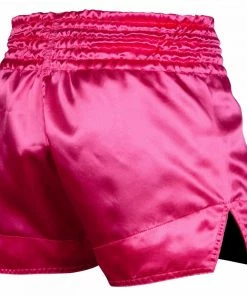 Playwell Venum Classic Muay Thai Shorts Pink 7 Playwell Venum Classic Muay Thai Shorts Pink