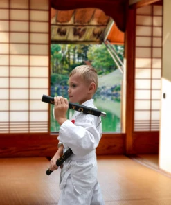 CHUXX Nunchucks CHUXX Martial Arts Premium Black Chain Practice Nunchaku With Case