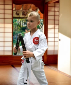 CHUXX Nunchucks CHUXX Martial Arts Premium Black Chain Practice Nunchaku With Case