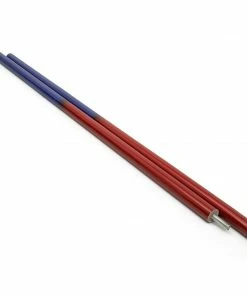 Playwell Graphite Bo: Tapered 2 Sectional - Blue/Red Demo And Graphite Bo Staffs