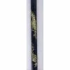 Playwell Bo Staff Black Oak Carved Coloured Dragon - 60 "