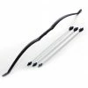 Playwell Rubber/Foam/Plastic Weapons Black Polypropylene Bow & Arrow Kit
