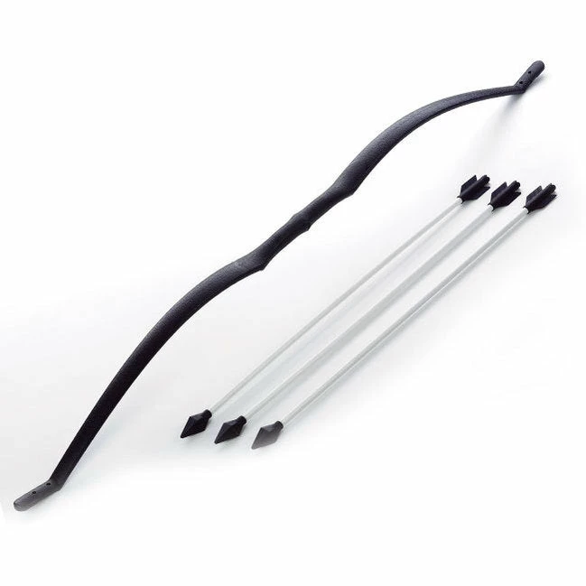 Playwell Rubber/Foam/Plastic Weapons Black Polypropylene Bow & Arrow Kit 1 Playwell Rubber/Foam/Plastic Weapons Black Polypropylene Bow & Arrow Kit
