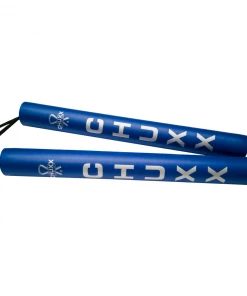CHUXX Nunchucks CHUXX Martial Arts Blue Premium Rope Practice Nunchaku With Case