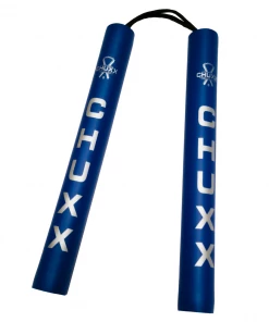CHUXX Nunchucks CHUXX Martial Arts Blue Premium Rope Practice Nunchaku With Case