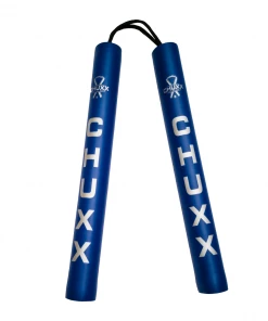 CHUXX Nunchucks CHUXX Martial Arts Blue Premium Rope Practice Nunchaku With Case