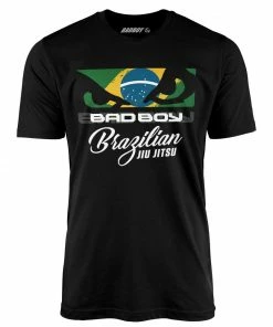 Playwell Bad Boy Brazilian Jiu Jitsu Artist T Shirt - Black Bad Boy MMA Clothing