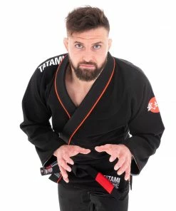Playwell Tatami Bushido Jiu Jitsu Gi - Black Jiu Jitsu Gi Uniforms And Equipment