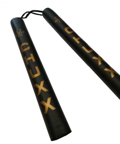 CHUXX Martial Arts Premium Black Rope Practice Nunchaku With Case 11 CHUXX Martial Arts Premium Black Rope Practice Nunchaku With Case