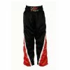 Playwell Satin Full Contact Trousers Full Contact Competition Champion Trousers - Black/Red