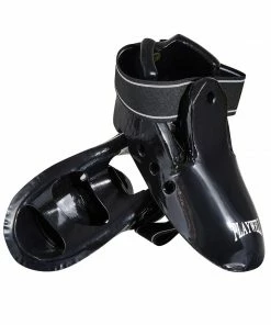 Playwell Dipped Foam Sparring Boots - Black