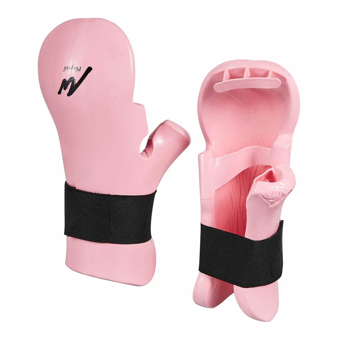 Playwell Dipped Foam Sparring Gloves - Pink 1 Playwell Dipped Foam Sparring Gloves - Pink