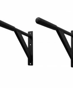 Playwell Home Gym: Wall Mounted Dipping / Chin Up Bars Strength Training Equipment