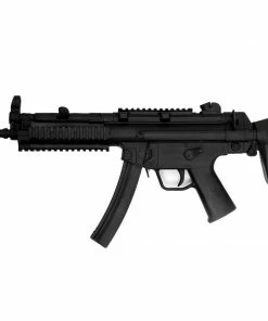 Playwell Rubber Replica Guns Realistic TP Rubber Sub Machine Training Gun : Black ( E432) 27"