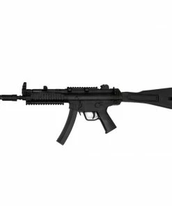 Playwell Realistic TP Rubber Sub Machine Training Gun : Black ( E433) 33"