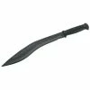 Playwell Black Polypropylene Ghurka Kukri Knife - 24.8"
