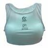 Playwell WKF Approved Karate Protective Equipment EKF Approved Ladies Chest Guard W/ Cup Guard