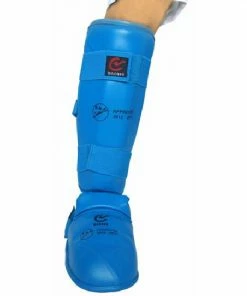Playwell Shin Protection EKF Approved Karate Shin Instep Guards