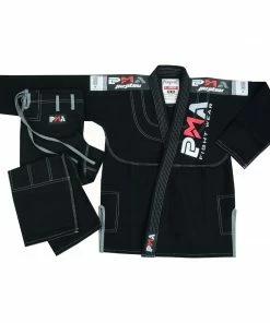 Playwell Jiu Jitsu Gi Uniforms And Equipment PMA Elite Jiu Jitsu Gi - Black