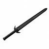 Playwell Rubber/Foam/Plastic Weapons Black Polypropylene European Medieval Sword